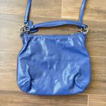 Coach  F23401 Periwinkle Daisy Liquid Gloss Pocket Hobo Bag Photo 2