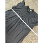 Pinch All That You Are Black Ruffled Smocked Dress Drop Waist Pockets Women’s S Photo 9