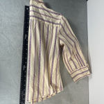 Robert Graham Robert‎ Graham Top Womens S Striped Colorful Coastal Cowgirl Button Up Flip Cuff Photo 8