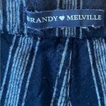 Brandy Melville black and grey striped pants. They would probably fit a size 0. Photo 2