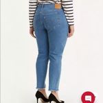 Levi's Levi’s Premium Wedgie Fit Skinny Plus Size Distressed Hem Ankle Cropped Jean Photo 57