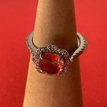 Bomb Party RBP2930 “The Sterling Club” Tourmaline on .925 Solid SS Sz 6 Ring NWT Photo 0