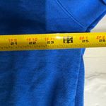 Trilllogy 2X snowman Christmas tree winter sweatshirt plus holidays embroidered Blue Photo 4