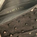 Valentino Garavani Rockstud Boots Mid Calf Suede High Heel Black Size 36.5 Photo 9