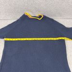 Style & Co  Women's 2XL Blue Knit Pullover Sweater Rainbow Trim Photo 5