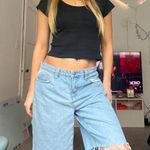 Edikted low rise denim bermuda cargo shorts Photo 3