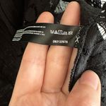 Free People Midnight Glamour Black Cotton Crochet Open Side Tie Tank Top XS Photo 9