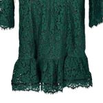 Eliza J Hunter Green Lace Bell Sleeve Short Dress size 2 V Neck NWT Photo 7
