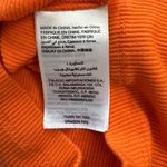 Bebe Logo Y2K Short Sleeve Logo Dress with Lace Up Back, XS, Dragon Fire Orange Photo 6