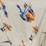 Antonio Melani  Cream Sailboat Spaghetti Strap Mini Dress Summer Beach Brunch‎ Photo 6