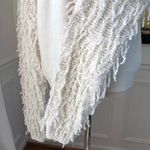 Bershka Shaggy Sleeve Sweater Ivory Small S Photo 7