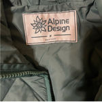 Alpine Design  Quilted Green Pullover Jacket M Photo 3