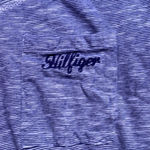 Tommy Hilfiger  Blue White Stripe‎ Sleep Shirt Size Medium Photo 1