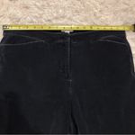 J Jill corduroy high waisted straight leg pants black size 10‎ Photo 6