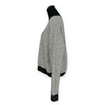 Victoria's Secret PINK | Large | Marled Grey Longsleeve Boxy Crewneck Sweatshirt Photo 4