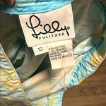Lilly Pulitzer  Pants White Label- Sky Blue with Yellow Daisies Size 12 Photo 2