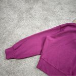 Lululemon  Ribbed Softstreme Perfectly Oversized Cropped Crew in Magenta Purple 6 Photo 6