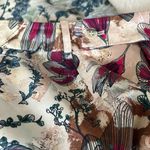 Peter Millar  Silk Colorful Floral Pants Size 4 Photo 6