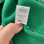 Lalavon Soft Bright Green Preppy Coquette Ribbed Bodycon Maxi Midi Dress L Size L Photo 7