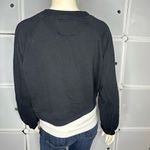 Barry’s Minneapolis Crop Sweatshirt Size Small Black Photo 3