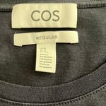 COS  Black Cotton Crew Neck Tee XS Photo 4
