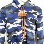 Calvin Klein Camo Dress Blue Grey Size Small Photo 3