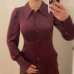 Kate Spade collection satin shirt dress. Fits Xs Photo 2