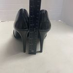 Fioni  Women’s Black Peep Toe Stiletto Heels Size 8.5 Photo 9