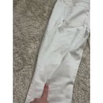 CAbi Jean Sz 4 White Cinch Skinny Denim Photo 4