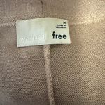 Wilfred  Free Zlata LONG Sweater Open Front Kimono Duster Camel Metallic Medium Photo 1