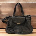 Francesco Biasia Blue Leather Hobo 2 Way Convertible Shoulder Messenger‎ Bag Photo 0