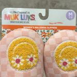 Muk Luks Ballerina Slippers NEW Peach Smile Size 7 Photo 8