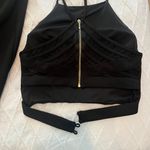 B Darlin Black Floor Length Gown Photo 2