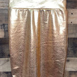 LuLaRoe Elegant Rose Gold Cassie Pencil Skirt, NWOT Photo 0