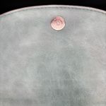 The Animal Rescue Site Purse Pawprint Crossbody Saddle Bag Teal Turquoise Green Photo 6