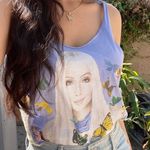 Boutique Gold Plated butterfly mariner Chain Link necklace with crystal pavé embellishments Photo 1