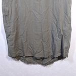 Thread and Supply  Olive Green Lyocell Raw Hem Dress Size XS Photo 1