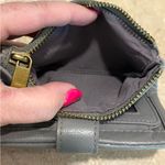 Fossil  Lainie Multifunction leather (cow hide) bifold snap wallet gray Photo 5