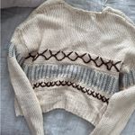 Worth Collective Sweater White Size L Photo 1