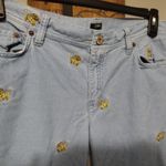 J.Crew Light Blue Corduroy Pants With Embroidered Dog Photo 1