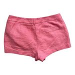 Forever 21 Womens Metallic Fleck Tweed Peach Pleated High Waisted Shorts - Sz S Photo 2