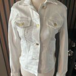 Michael Kors  white jean jacket size xs Photo 0