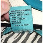 Turquoise Haven NWT  Zebra Print Sheer Long Sleeve Dress with Ruffle Trim Photo 3