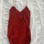 Out From Under (Urban Outfitters) Red Bodysuit Photo 1