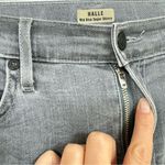 True Religion  Grey Acid Wash Halle Mid Rise Jeans Womens 28 Classic Denim Fall Photo 5