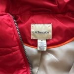Womens GH Bass Red Hooded Vintage Puffer Vest Size M Size M Photo 2