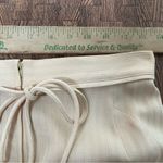 Giorgio Armani Vtg ‎ Pants Italy Taupe Straight Leg Trousers Bow Pants 27X30 Photo 6