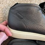 Ecco Soft 7 Metallic Black Leather Side Zip Bootie Photo 7