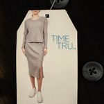 NWT Maxi cotton knit Skirt . Size L Black Size L Photo 6