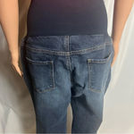 Indigo Blue  Maternity Denim Jeans Pregnancy Stretch FIt Size L Photo 5